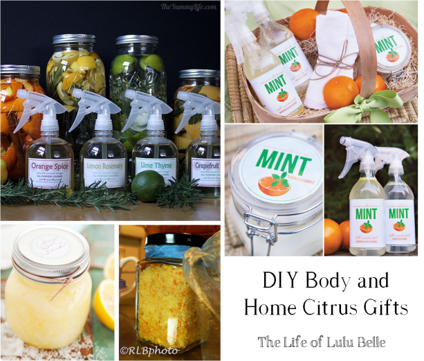 diy body and home citrus gifts
